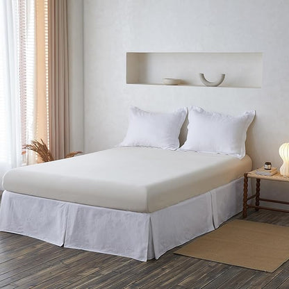 BISELINA French Linen Wrap Around Bed Skirt - Image 6