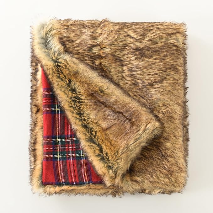 HORIMOTE HOME Luxury Plush Faux Fur Throw Blanket - Image 6