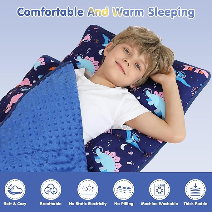 Viviland Toddler Kid Nap Mat for Preschool, Slumber Bag - Image 6
