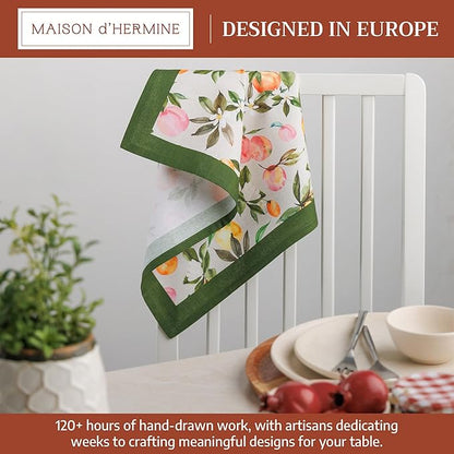 Maison d' Hermine Cloth Napkins Set of 4 100% Cotton Soft & Durable Everyday - Image 2