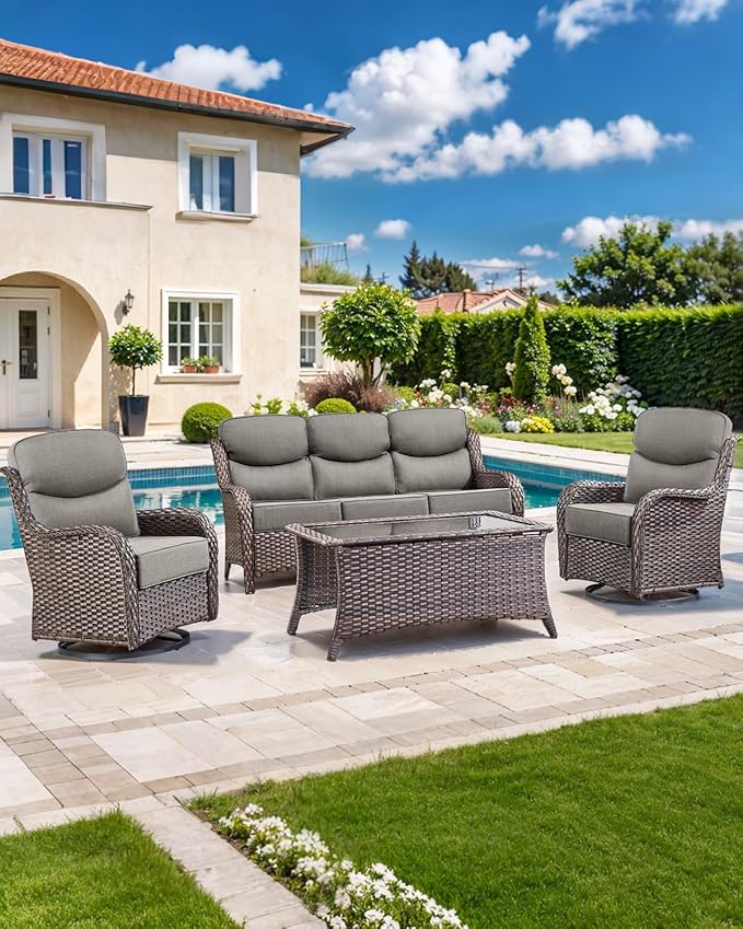 Luxury 22x24/22x25 6-Inch Smile Patio Cushions - Image 6
