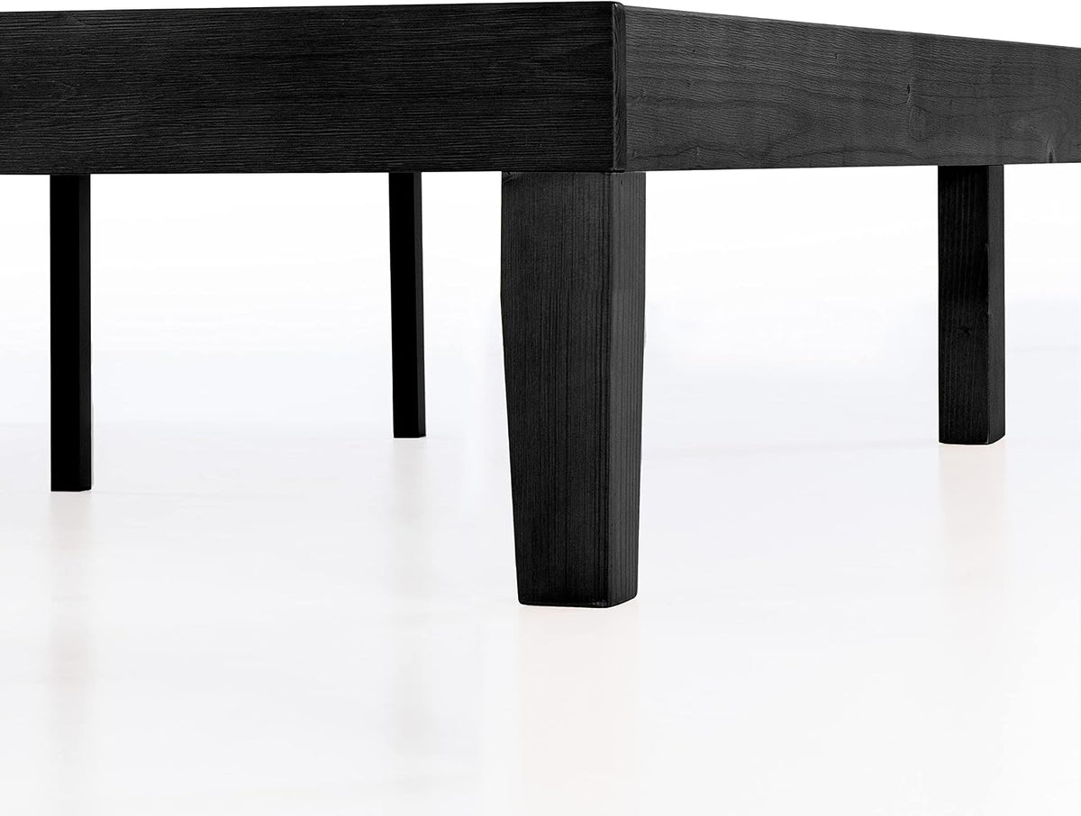 mellow naturalista classic 12 inch solid wood platform on a desk or shelf