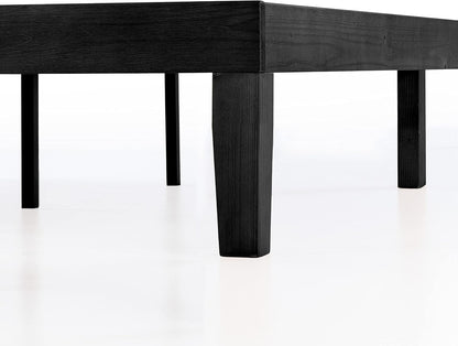 mellow naturalista classic 12 inch solid wood platform on a desk or shelf