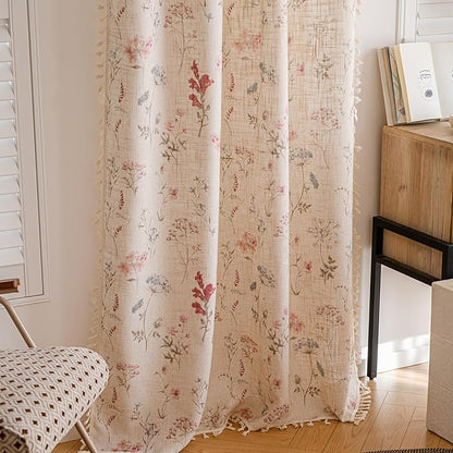 ENJOYBRIDAL Floral 63 Inch Curtains - Image 7