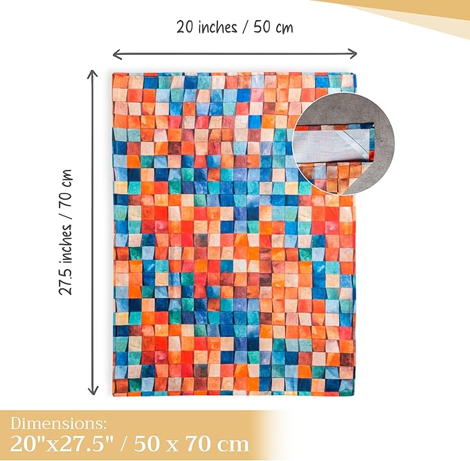 Maison d' Hermine Kitchen Towels Set of 3 100% Cotton 20" x 27.5" Reusable - Image 4