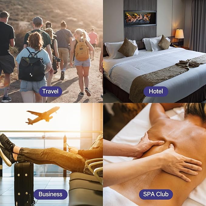 UNIFREE 7 Sets Disposable Bed Sheets Travel Sheets - Image 3