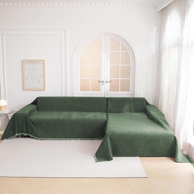 MYSKY HOME Oversized Sofa Covers Couch Covers - Image 5