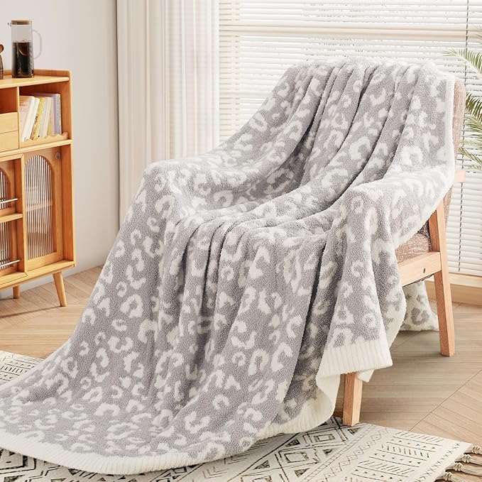 NEXHOME PRO Leopard Soft Blanket Twin Size, Fuzzy Throw Blanket - Image 4