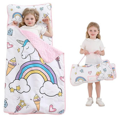 Viviland Toddler Kid Nap Mat for Preschool, Daycare Sleeping Bag by VIVILAND