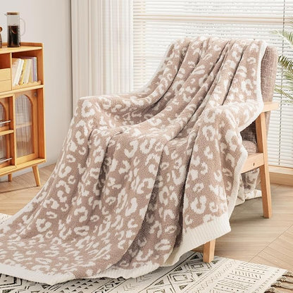 NEXHOME PRO Leopard Soft Blanket Twin Size, Fuzzy Throw Blanket - Image 4