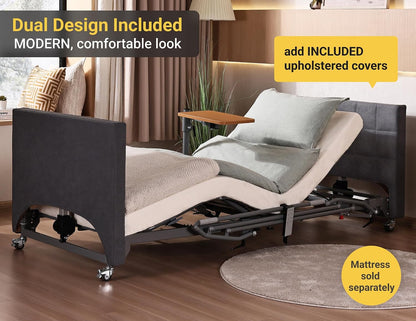 electric hospital bed for home use – 5 showing dimensions
