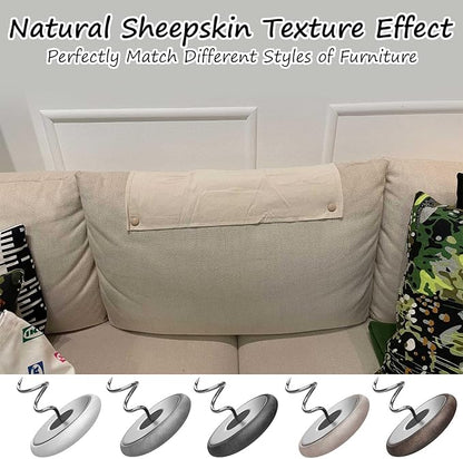 Leather Upholstery Twist Pins for Bed Skirts – 12 Pack Fabric Holders and Tacks - Image 5