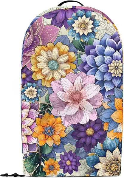 Boho Flower Bright Blossom Countertop Blender Cover Kitchen Appliance Dust - Image 2