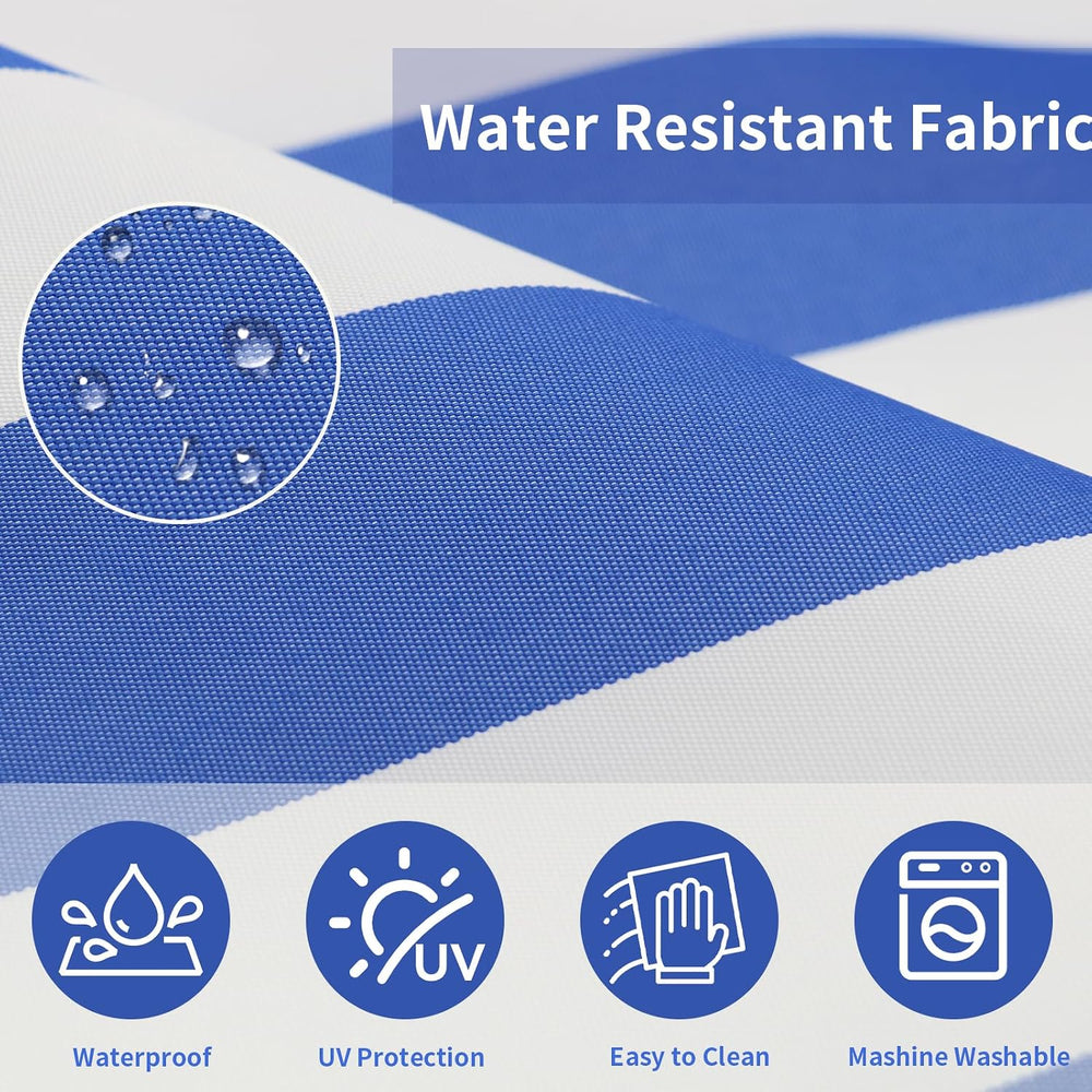 3 Pack Outdoor Patio Cushions Replacement Covers Waterproof