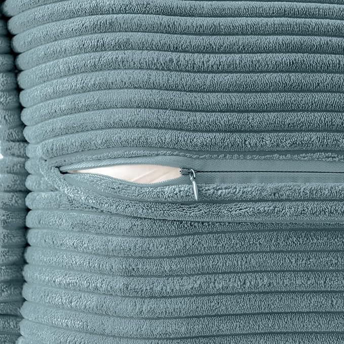 MIULEE Decorative Lumbar Throw Pillow Covers - Image 3