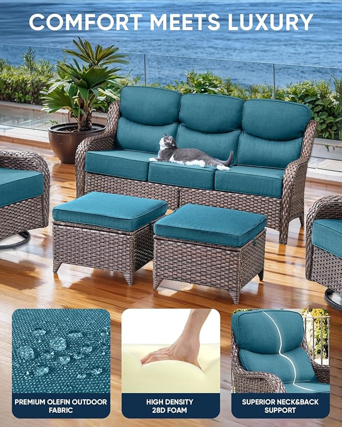 Luxury 24x24x6 Inch Smile Outdoor Cushions - Image 5