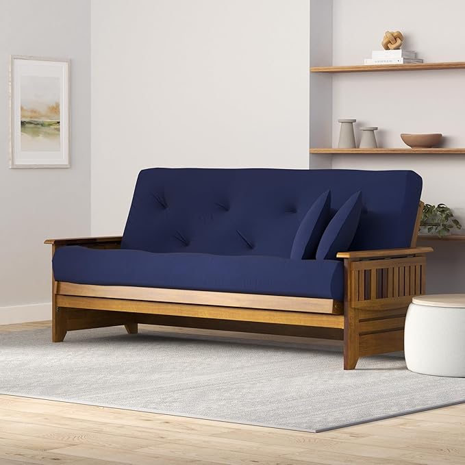 Nirvana Futons Brentwood Tray Arm Futon Sofabed Set - Image 2
