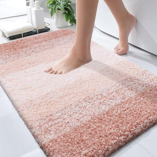 OLANLY Bathroom Rugs Mat 30x20, Extra Soft Absorbent Microfiber Bath Rugs by OLANLY