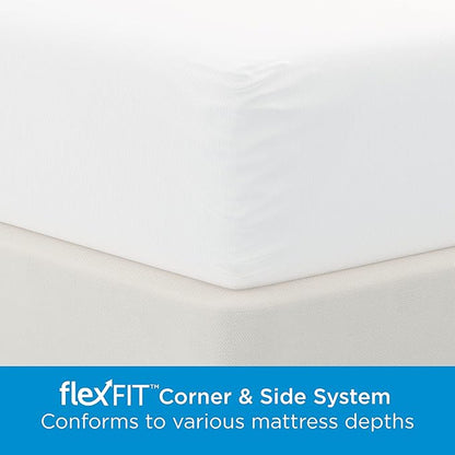 AllerEase Waterproof Mattress Protector Stain Protection Queen Size Allergen - Image 7