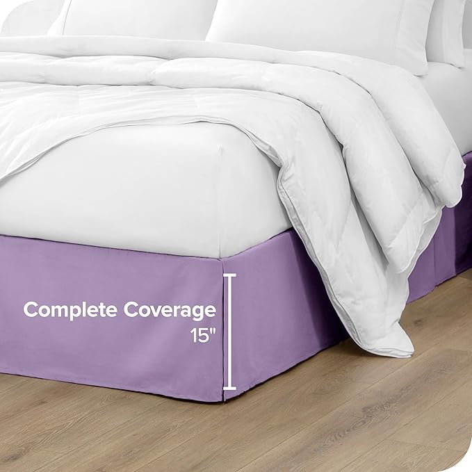 Bare Home Queen Bed Skirt - Image 4