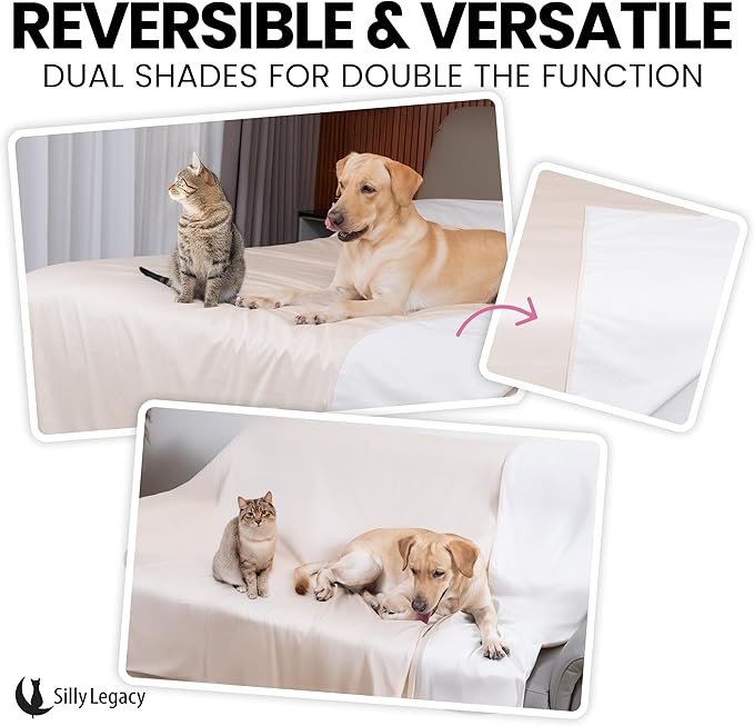 SILLY LEGACY Thin Reversible Waterproof Protective Cover or Liner - Image 3