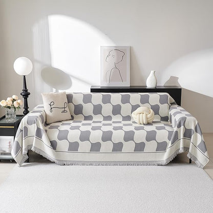 MEETSKY Couch Cover Loverseat Sofa Covers Protector, Sofa Throw Cover Washable by MEETSKY