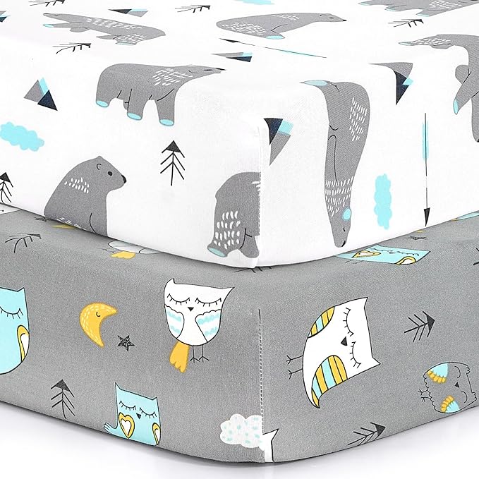 BROLEX Baby Fitted Crib Sheets: Kid Crib Sheets by BROLEX