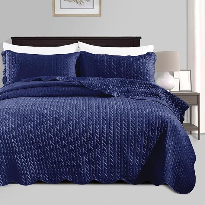 IR Imperial Rooms King Quilt Bedding Set Size + 2 Pillow Shams by IRImperialRooms