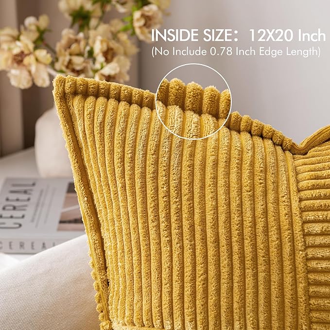 MIULEE Decorative Lumbar Throw Pillow Covers - Image 2