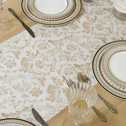 Vintage Floral Table Runner - Image 7