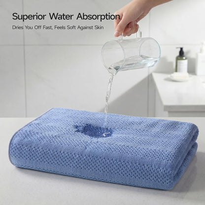 ecolook microfiber bath towels set of 4, 31 showing dimensions