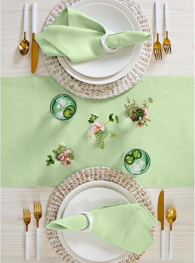 Solino Home Linen Table Runner 90 Inches Long - Image 9