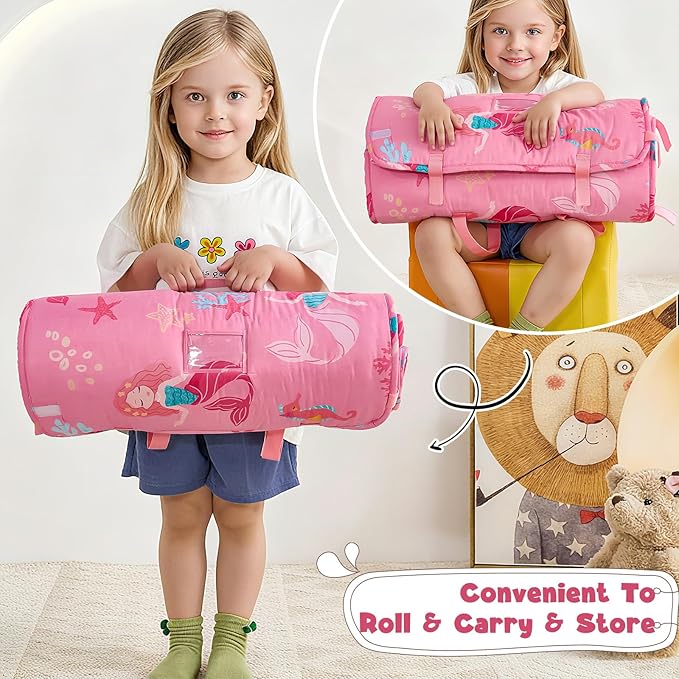 DJY Toddler Nap Mat, Kid Slumber Bag - Image 3