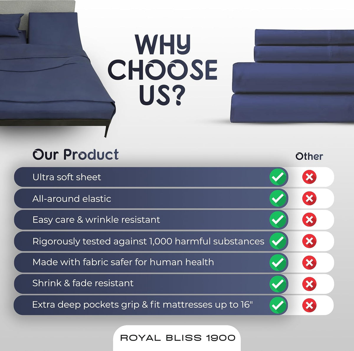 top split king sheets sets for adjustable bed showing dimensions