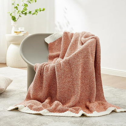Snuggle Sac Orange Fall Throw Blanket - Image 4