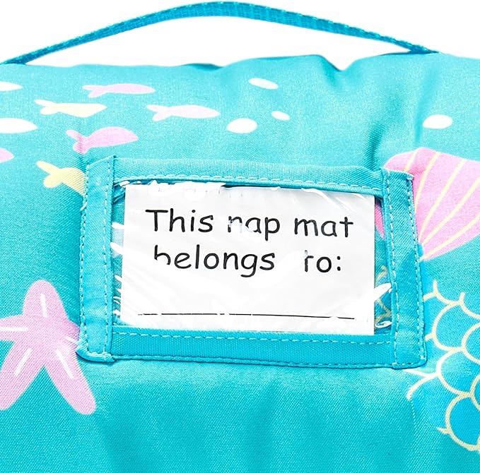 beeweed Toddler Nap Mat, Rollup Design Kid Sleeping Mat - Image 4