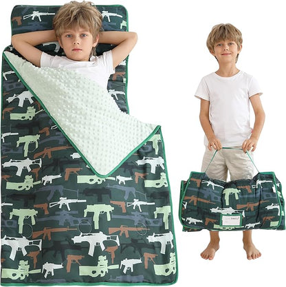 Viviland Toddler Kid Nap Mat for Preschool, Slumber Bag by VIVILAND