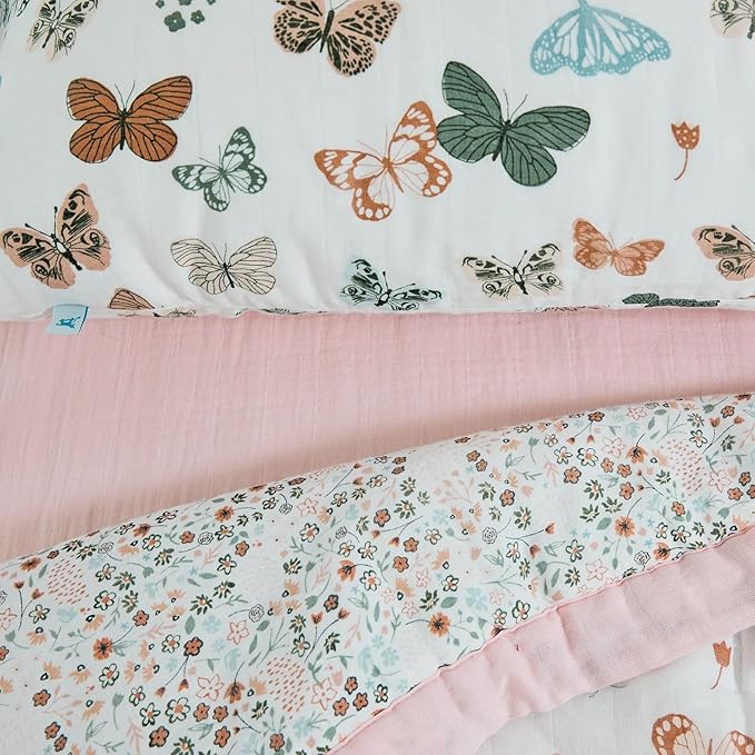 Little Unicorn Toddler Bedding 3-Piece Set | Super Soft & Breathable Muslin - Image 4