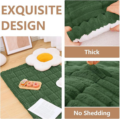 Smiry Couch Cover for Dogs Washable, Non Slip Fuzzy Pet Couch Covers for 3 - Image 3