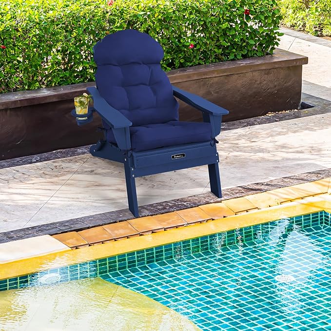 FUNBERRY Adirondack Chair Cushions Set of 2, Thicken Comfy Cushions - Image 7