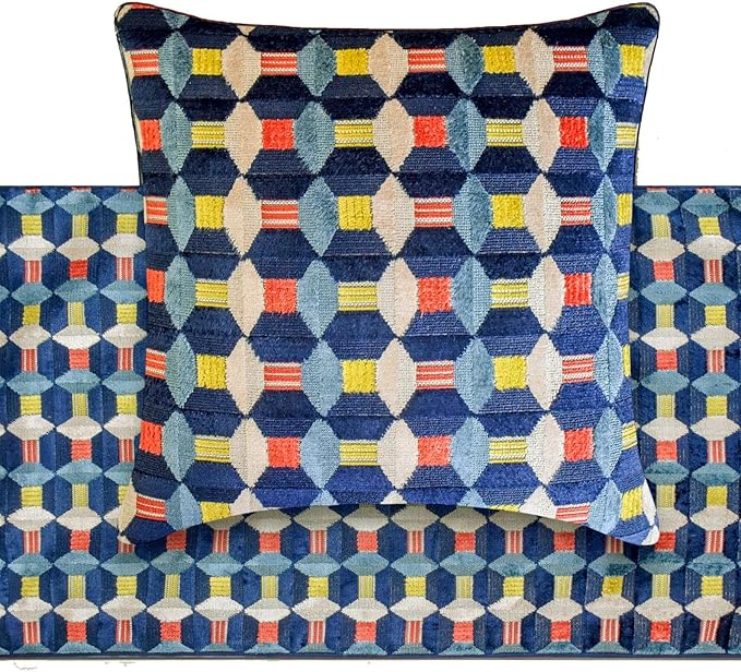 The HomeCentric Blue Bed Runner - Image 4