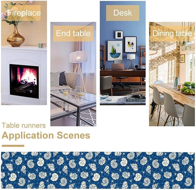 Ocean Conch Tiers and Table Runner - Image 6