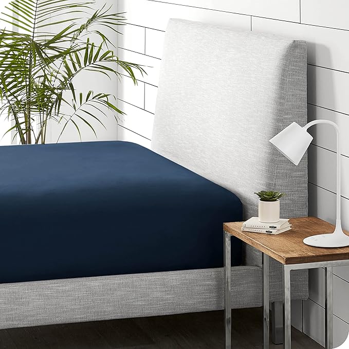 Bare Home Flannel Fitted Bottom Sheet 100% Cotton, Velvety Soft Heavyweight - Image 5
