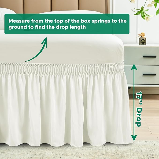 Biscaynebay Wrap Around Bed Skirts - Image 3