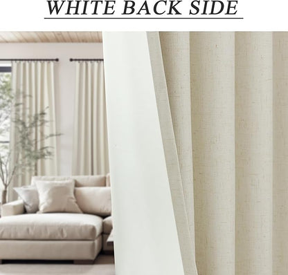 Linen Farmhouse Blackout Curtain - Image 8