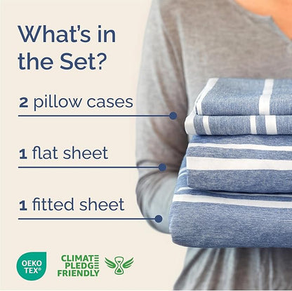 Queen Size 4 Piece Sheet Set - Image 2