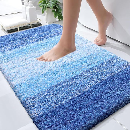 OLANLY Bathroom Rugs Mat 30x20, Extra Soft Absorbent Microfiber Bath Rugs by OLANLY