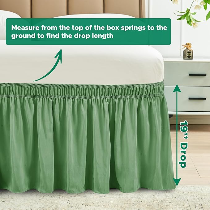 Biscaynebay Wrap Around Bed Skirts - Image 3