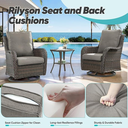 Rilyson Patio Cushions for Outdoor Furniture - Image 3