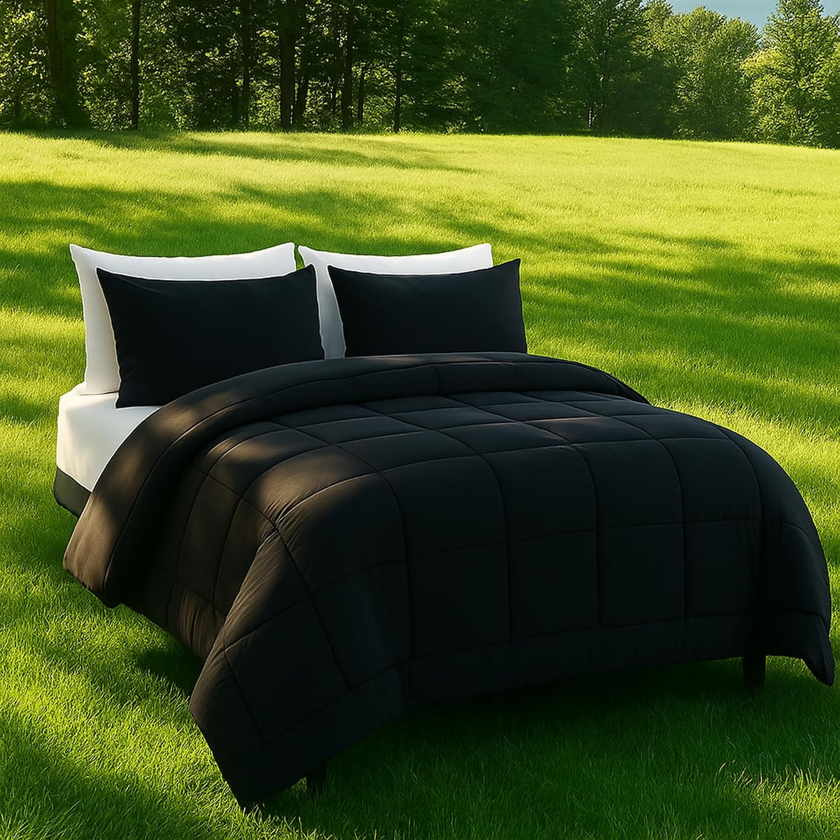 downcool king size comforter set -all season bedding, main product view